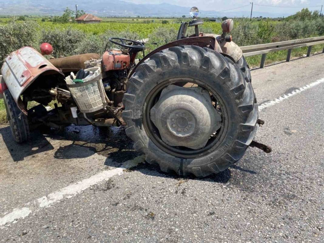 Traktör kazası: 1 ölü, 3 ağır yaralı! 3